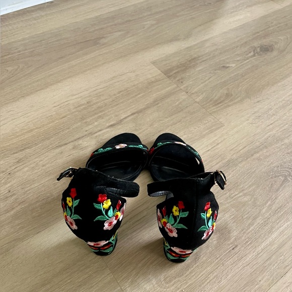 Suede black heel - Picture 2 of 4